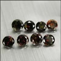 Zeige Details für 2,50 Cts. - 11 STK.  ECHTE, NATÜRLICHE COGNAC ROTE   DIAMANTEN  !!! Bild von 2,50 Cts. - 11 STK.  ECHTE, NATÜRLICHE COGNAC ROTE   DIAMANTEN  !!!