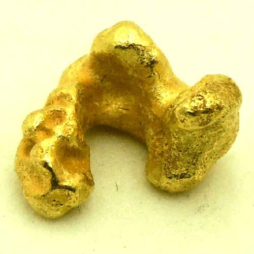 Bild von 2,880 Gramm  NATÜRLICHER GROSSER GOLD NUGGET GOLDNUGGET mit Echtheitszertifikat