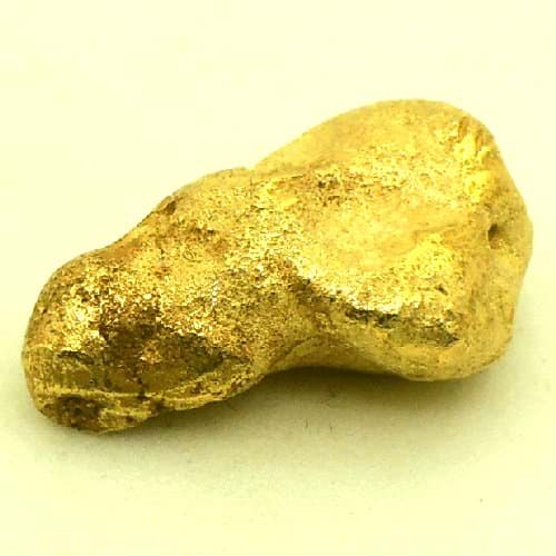 Bild von 4,580 Gramm  NATÜRLICHER GROSSER GOLD NUGGET GOLDNUGGET mit Echtheitszertifikat