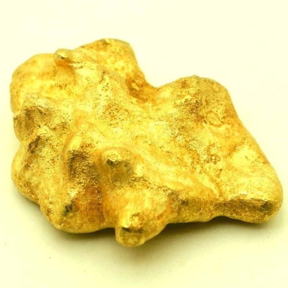 Bild von 63,120 Gramm  NATÜRLICHER MEGA GOLD NUGGET GOLDNUGGET mit Echtheitszertifikat