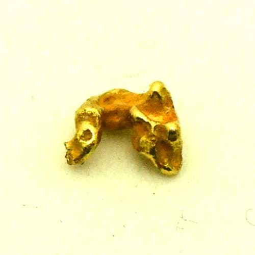 Bild von 0,220 Gramm  NATÜRLICHER MINI GOLD NUGGET GOLDNUGGET mit Echtheitszertifikat