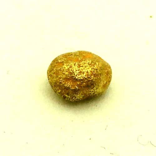 Bild von 0,500 Gramm  NATÜRLICHER MINI GOLD NUGGET GOLDNUGGET mit Echtheitszertifikat
