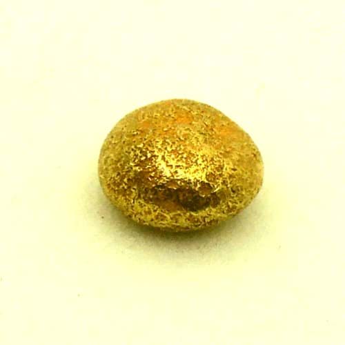 Bild von 0,610 Gramm  NATÜRLICHER MINI GOLD NUGGET GOLDNUGGET mit Echtheitszertifikat