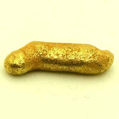 Bild von 3,420 Gramm  NATÜRLICHER GROSSER GOLD NUGGET GOLDNUGGET mit Echtheitszertifikat
