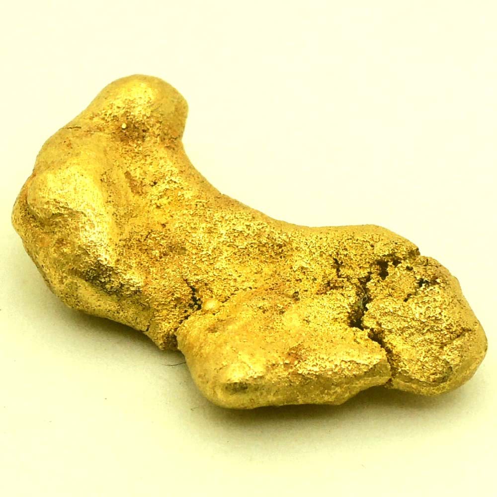 Bild von 12,340 Gramm  NATÜRLICHER MEGA GOLD NUGGET GOLDNUGGET mit Echtheitszertifikat