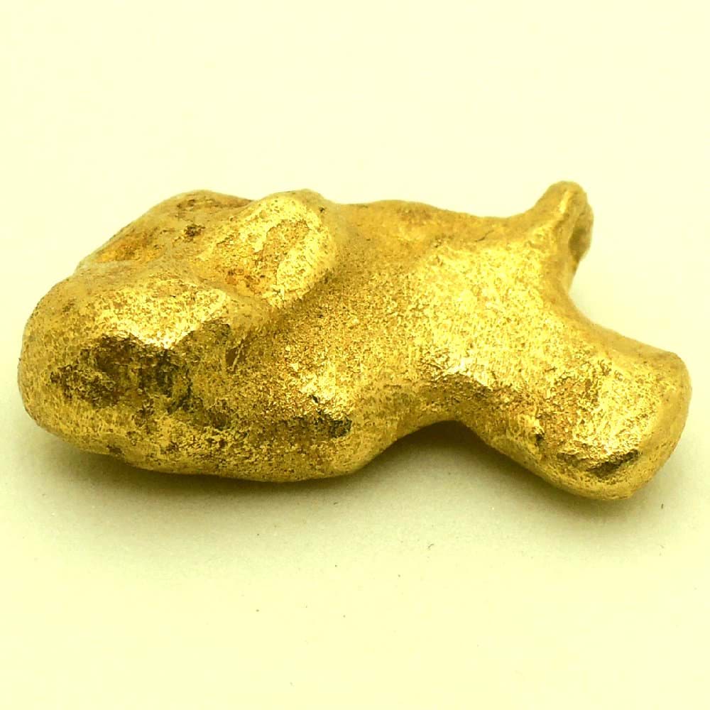 Bild von 17,150 Gramm  NATÜRLICHER MEGA GOLD NUGGET GOLDNUGGET mit Echtheitszertifikat