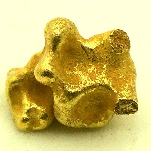 Bild von 1,380 Gramm  NATÜRLICHER KLEINER GOLD NUGGET GOLDNUGGET mit Echtheitszertifikat