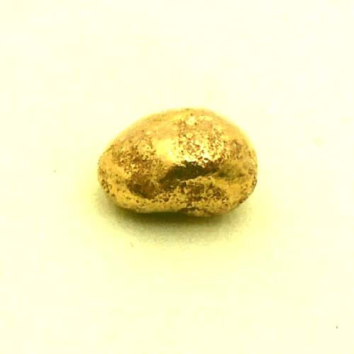 Bild von 0,820 Gramm  NATÜRLICHER MINI GOLD NUGGET GOLDNUGGET mit Echtheitszertifikat