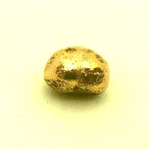 Bild von 0,970 Gramm  NATÜRLICHER MINI GOLD NUGGET GOLDNUGGET mit Echtheitszertifikat