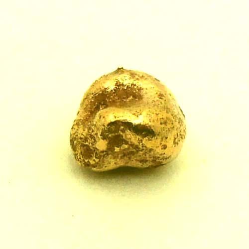 Bild von 1,330 Gramm  NATÜRLICHER KLEINER GOLD NUGGET GOLDNUGGET mit Echtheitszertifikat