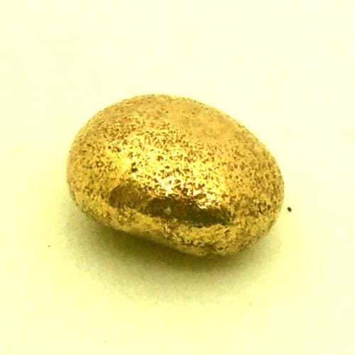 Bild von 1,660 Gramm  NATÜRLICHER KLEINER GOLD NUGGET GOLDNUGGET mit Echtheitszertifikat