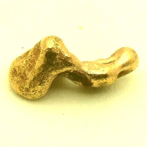 Bild von 1,760 Gramm  NATÜRLICHER KLEINER GOLD NUGGET GOLDNUGGET mit Echtheitszertifikat