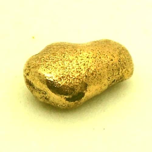 Bild von 1,690 Gramm  NATÜRLICHER KLEINER GOLD NUGGET GOLDNUGGET mit Echtheitszertifikat