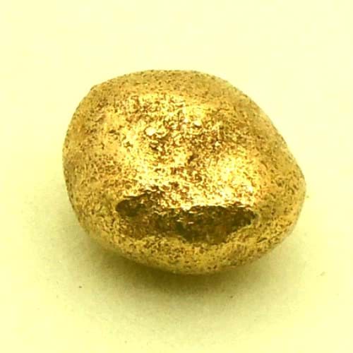 Bild von 2,110 Gramm  NATÜRLICHER GROSSER GOLD NUGGET GOLDNUGGET mit Echtheitszertifikat