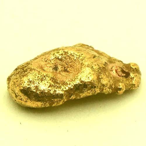 Bild von 4,310 Gramm  NATÜRLICHER GROSSER GOLD NUGGET GOLDNUGGET mit Echtheitszertifikat