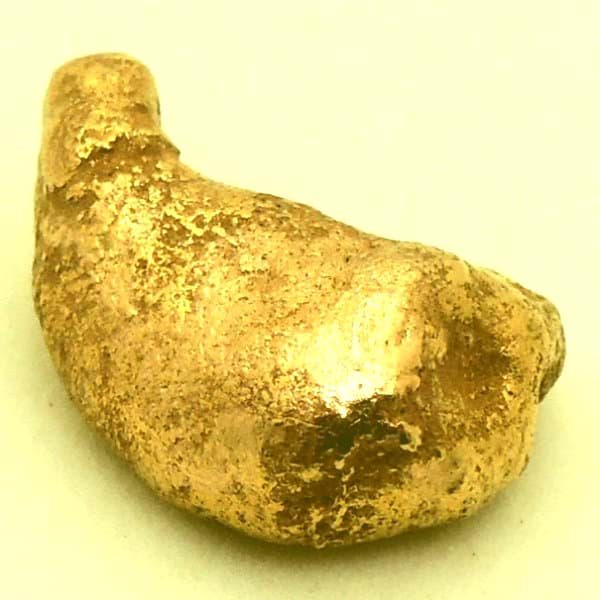 Bild von 5,980 Gramm  NATÜRLICHER RIESIGER GOLD NUGGET GOLDNUGGET mit Echtheitszertifikat