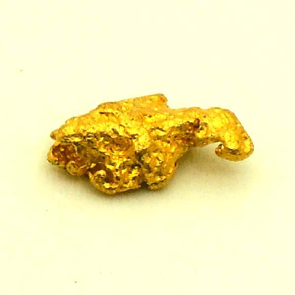 0,440 Gramm  NATÜRLICHER MINI GOLD NUGGET GOLDNUGGET mit Echtheitszertifikat