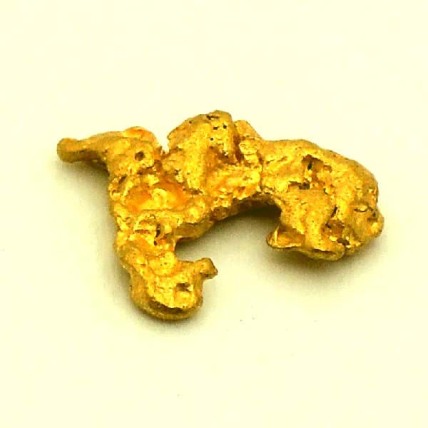 0,480 Gramm  NATÜRLICHER MINI GOLD NUGGET GOLDNUGGET mit Echtheitszertifikat