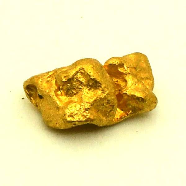 0,830 Gramm  NATÜRLICHER MINI GOLD NUGGET GOLDNUGGET mit Echtheitszertifikat