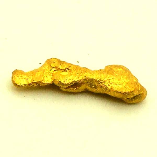 0,440 Gramm  NATÜRLICHER MINI GOLD NUGGET GOLDNUGGET mit Echtheitszertifikat