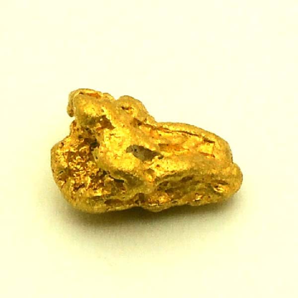 0,740 Gramm  NATÜRLICHER MINI GOLD NUGGET GOLDNUGGET mit Echtheitszertifikat