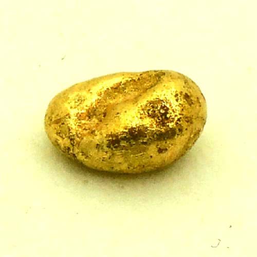 Bild von 0,480 Gramm  NATÜRLICHER MINI GOLD NUGGET GOLDNUGGET mit Echtheitszertifikat