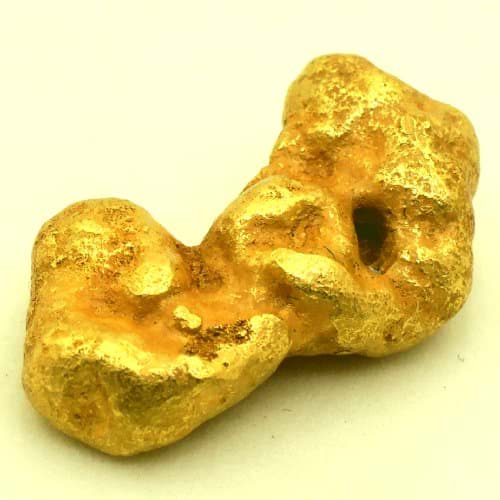 Bild von 16,480 Gramm  NATÜRLICHER MEGA GOLD NUGGET GOLDNUGGET mit Echtheitszertifikat