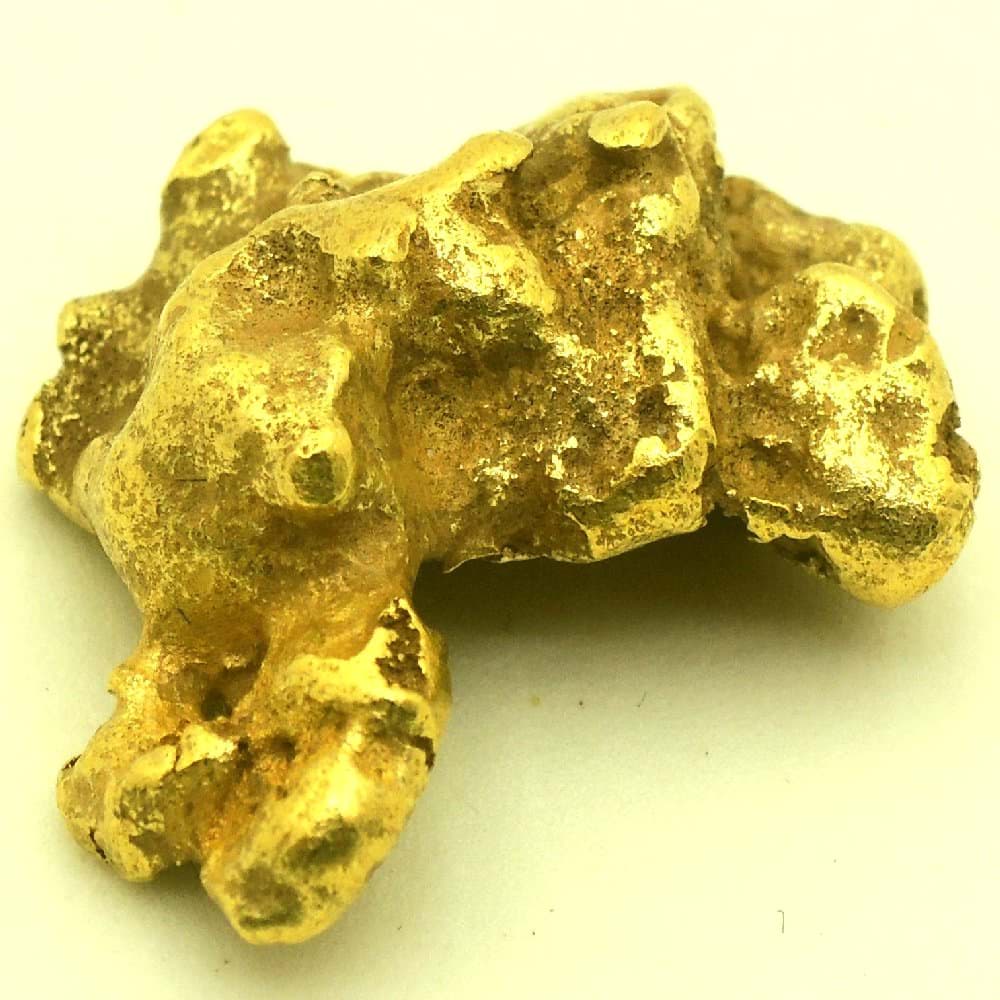 Bild von 17,230 Gramm  NATÜRLICHER MEGA GOLD NUGGET GOLDNUGGET mit Echtheitszertifikat