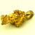1,520 Gramm NATÜRLICHER TRAUMHAFTER KLEINER GOLD NUGGET - ANHÄNGER MIT ÖSE 18 KARAT (GOLD 750) mit Echtheitszertifikat