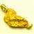 6,510 Gramm NATÜRLICHER TRAUMHAFTER RIESIGER GOLD NUGGET - ANHÄNGER MIT ÖSE 18 KARAT (GOLD 750) mit Echtheitszertifikat