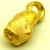 2,950 Gramm NATÜRLICHER TRAUMHAFTER GROSSER GOLD NUGGET - ANHÄNGER MIT ÖSE 18 KARAT (GOLD 750) mit Echtheitszertifikat