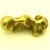 1,490 Gramm NATRLICHER KLEINER GOLD NUGGET GOLDNUGGET mit Echtheitszertifikat