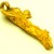 8,051 Gramm NATÜRLICHER TRAUMHAFTER RIESIGER GOLD NUGGET - ANHÄNGER MIT ÖSE 18 KARAT (GOLD 750) mit Echtheitszertifikat