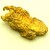 2,350 Gramm NATRLICHER GROSSER GOLD NUGGET GOLDNUGGET mit Echtheitszertifikat