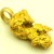 11,110 Gramm NATÜRLICHER TRAUMHAFTER MEGA GOLD NUGGET - ANHÄNGER MIT ÖSE 18 KARAT (GOLD 750) mit Echtheitszertifikat