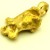 7,930 Gramm NATÜRLICHER TRAUMHAFTER RIESIGER GOLD NUGGET - ANHÄNGER MIT ÖSE 18 KARAT (GOLD 750) mit Echtheitszertifikat