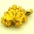 2,390 Gramm NATÜRLICHER TRAUMHAFTER KLEINER GOLD NUGGET - ANHÄNGER MIT ÖSE 18 KARAT (GOLD 750) mit Echtheitszertifikat